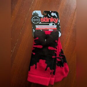 Zumiez Black and Red Casual Socks